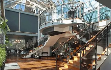 Glass Residence Otwock Atrium