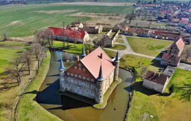 Muzeum Techniki Rolniczej na Śląsku Widok kompleksu z lotu ptaka