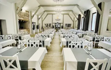 Zamek na PIasku Chłopy sala bankietowa