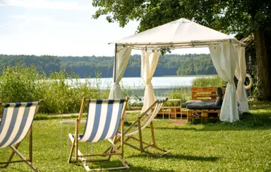 Plaża strefa relaksu