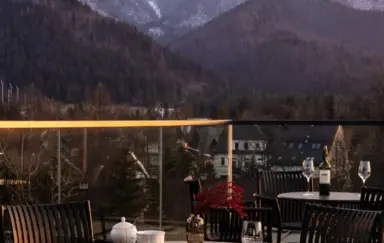 Aparthotel Renesans Zakopane taras widokowy
