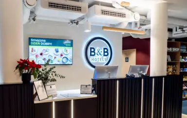 Hotel B&B Kalisz Centrum recepcja