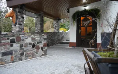 Wejście do Restauracji Karczma