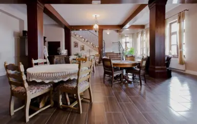 Sale Łapińscy Lomza sala kominkowa