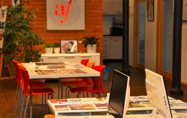 Alliance Française Manufaktura Lodz sala konferencyjna