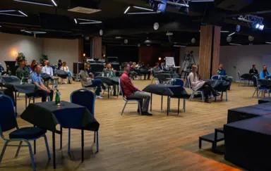 Centrum NU Warszawa  Sala na poziomie -1 (450 osób)