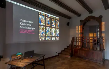 Sala Izy Żeleńskiej w Muzeum Witrażu