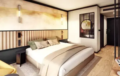 Elektrownia Powisle Hotel Barcelo Warszawa pokoj