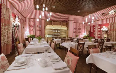 Manufaktura Restauracja Polka Lodz sala lustrzana