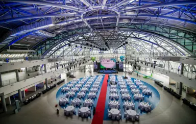 Sala wystawiennicza Zen.com Expo Jasionka k/Rzeszowa