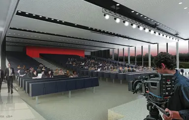 Sala audytoryjna -WCK- kompleks Hali Stulecia