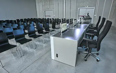 sala konferencyjna w układzie A+B