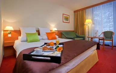 Mercure Karpacz Skalny Pokój standardowy z dużym łóżkiem małżeńskim i sofą rozkładaną