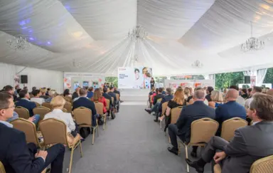 Całoroczny luksusowy namiot bankietowy - konferencja