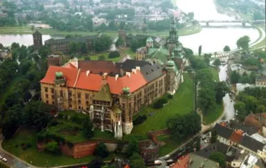 Zamek Krolewski na Wawelu Krakow