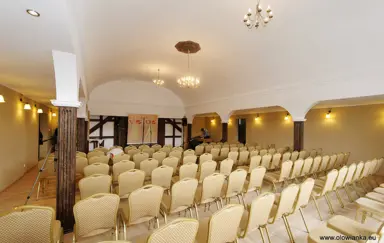 Duża sala konferencyjna - ustawienie teatralne