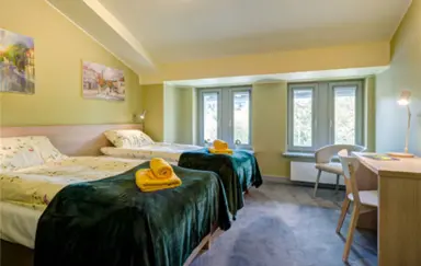 Oliwski Ratusz Kultury Gdansk pokoje