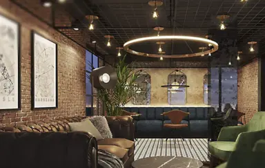 Elektrownia Powisle Hotel Barcelo Warszawa lobby