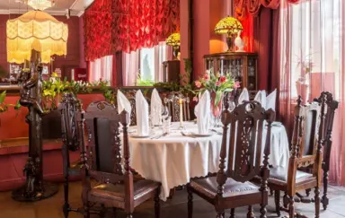 Restauracja Antrakt Warszawa sala restauracyjna