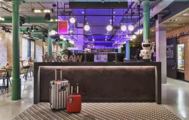 Moxy Warsaw Praga Warszawa recepcja