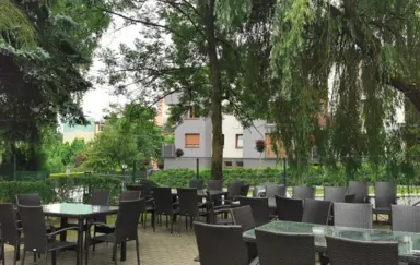 Hotel Gambit Cieszyn taras