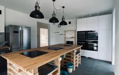 Mała sala kucharska BOHO