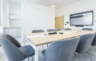 Akcelerator Biznesowy KSSENON Centrum Coworkingu Zory sala konferencyjna