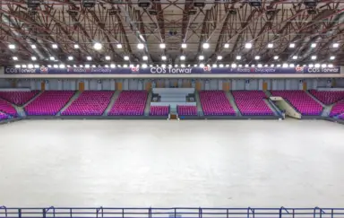 Płyta główna hali COS Torwar