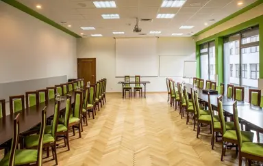 Ośrodek Szkoleniowo-Wypoczynkowy Leśnik Ustka sala konferencyjna