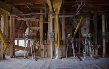 Młyn Hilberta Wnętrza młyna