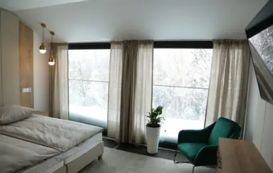 Centrum Konferencyjno - Bankietowe Szklane Lniane Korczyna apartament