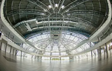 Sala wystawiennicza Zen.com Expo Jasionka k/Rzeszowa