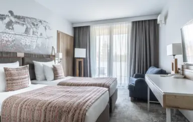 Hotel Aquarion pokój z pojedynczymi łózkami