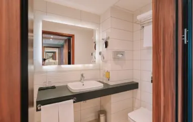 Warsaw Plaza Hotel łazienka w pokoju