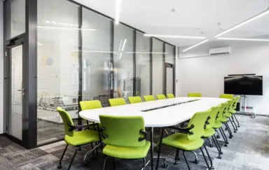 Zielona sala szkoleniowa