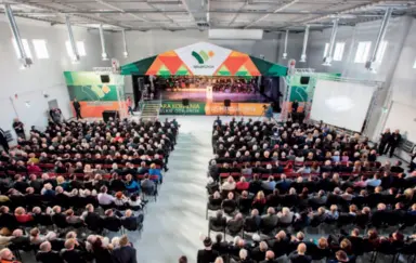 Centrum Nauki i Sztuki Stara Kopalnia Wałbrzych sala konferencyjna