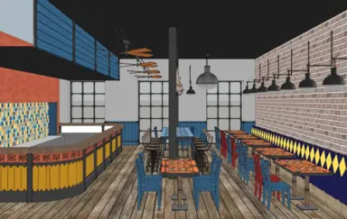 Blue Cactus  Fabryka Norblina Warszawa