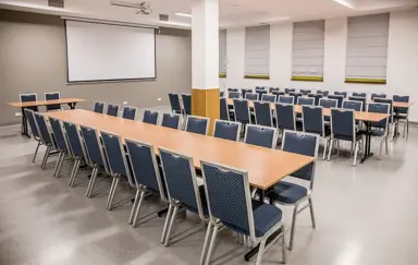 Ośrodek Szkoleniowo-Wypoczynkowy Leśnik Ustka sala konferencyjna