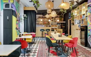 Pomelo Bistro Gdańsk Sala restauracyjna