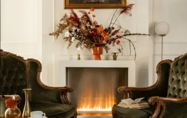 Aparthotel Renesans Zakopane sala kominkowa