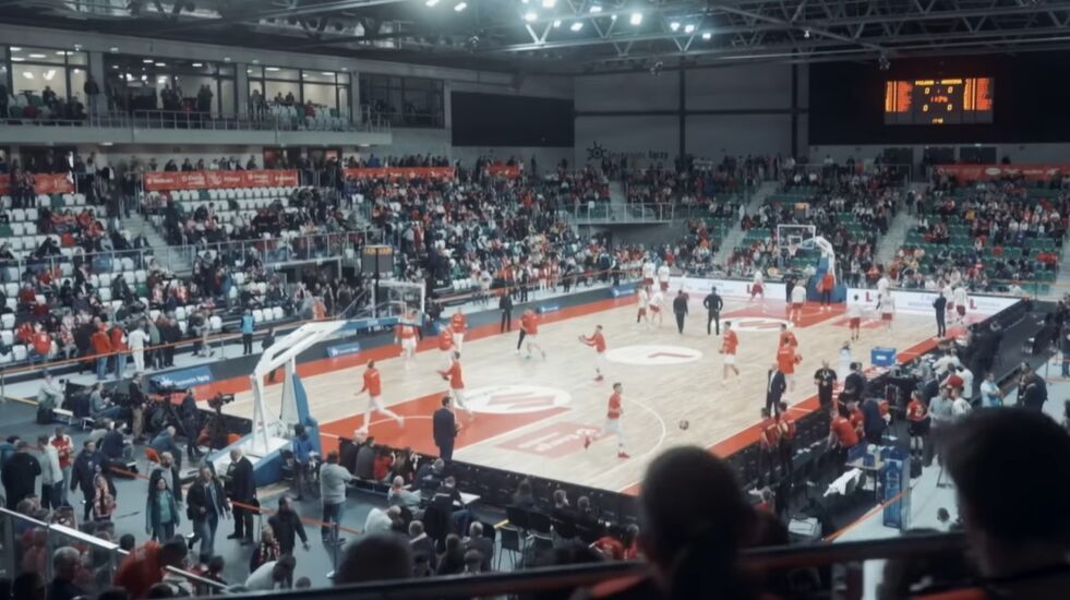 Hala sportowa w Zagłębiowski Park Sportowy ArcelorMittal Park