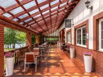 Taras kawiarni - idealny na grilla