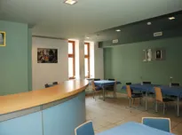 Sala restauracyjna Ośrodka Konferencyjno-Szkoleniowego "INNOWACJA"